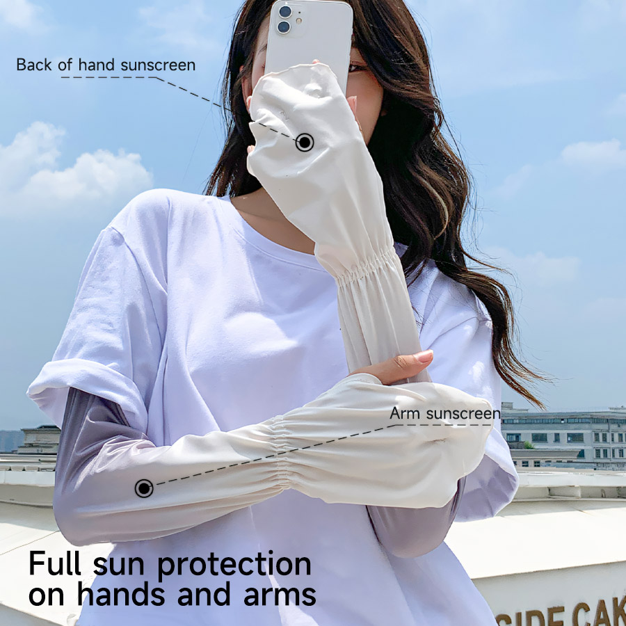 Garden Gloves - Mangas solares sin dedos para conducir,