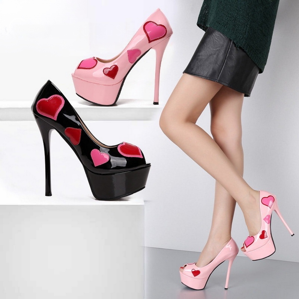 Vertical Planter - Zapatos de tacón con plataforma de
