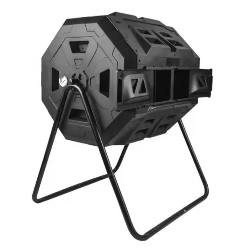 Compost Bin - Compostador Rotatorio para Exteriores de 160L,