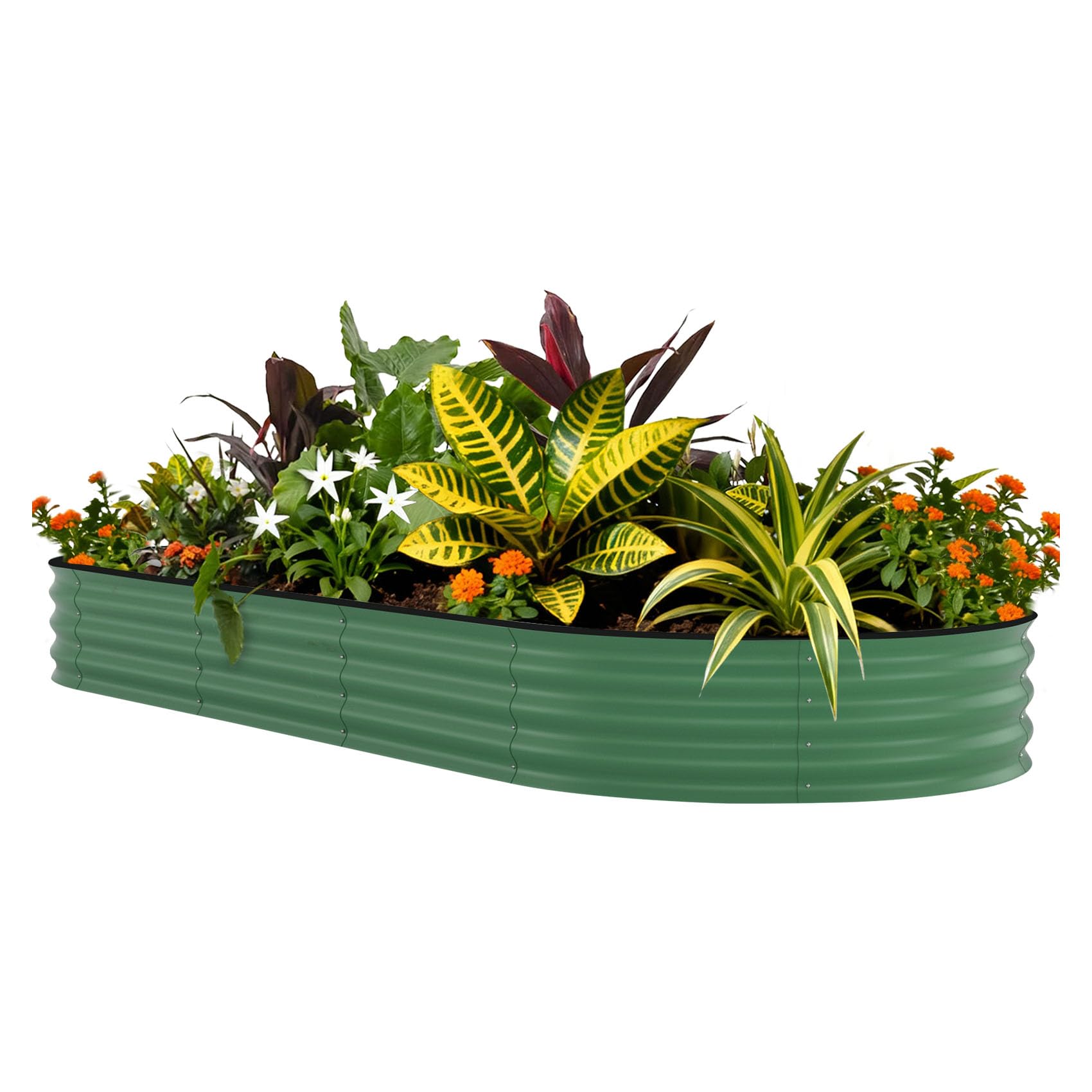 Raised Garden Bed - Jardinera Elevada Galvanizada de 8x4x1.5 pies