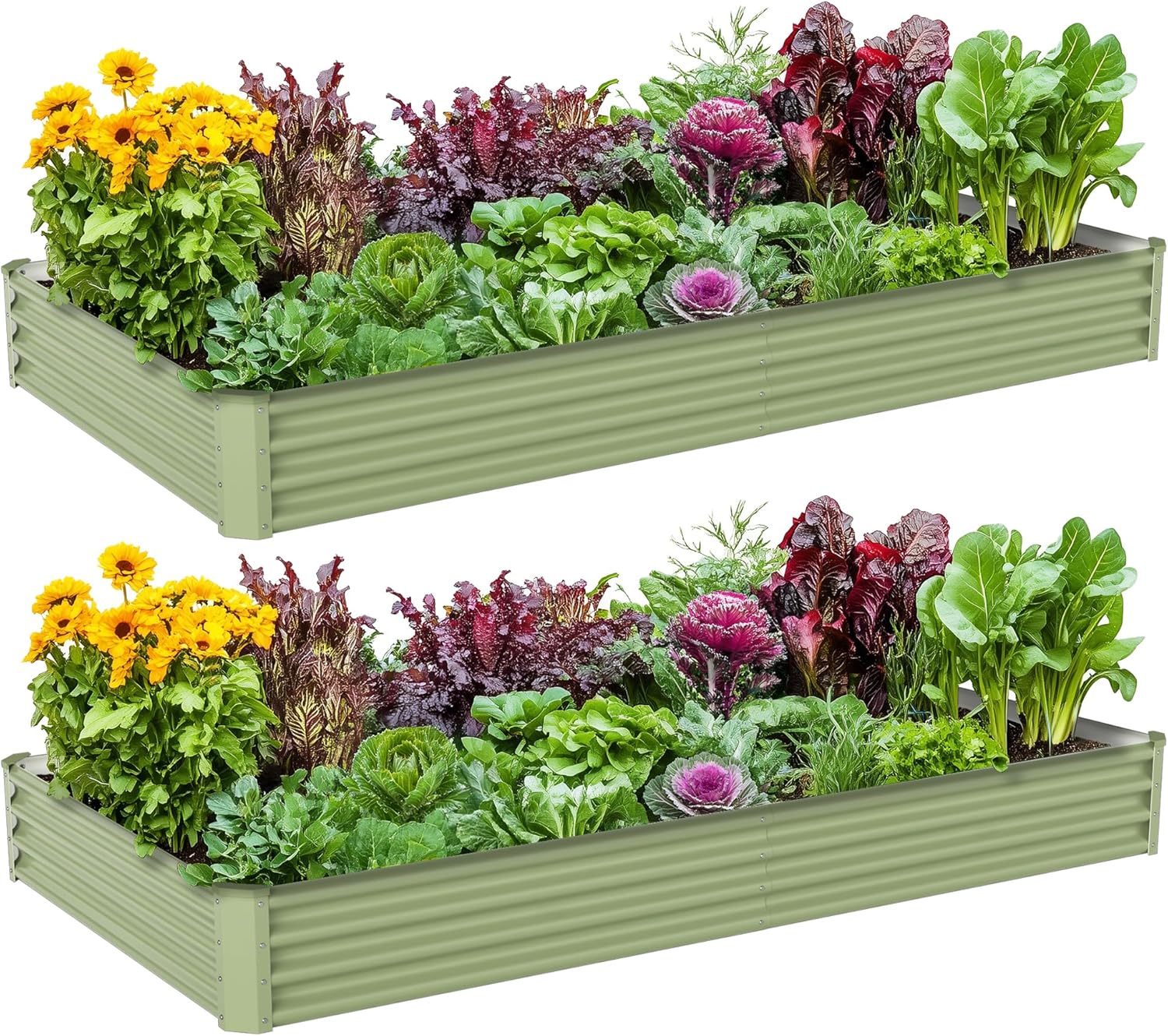 Raised Garden Bed - Jardinera Elevada Metálica para Cultivo de