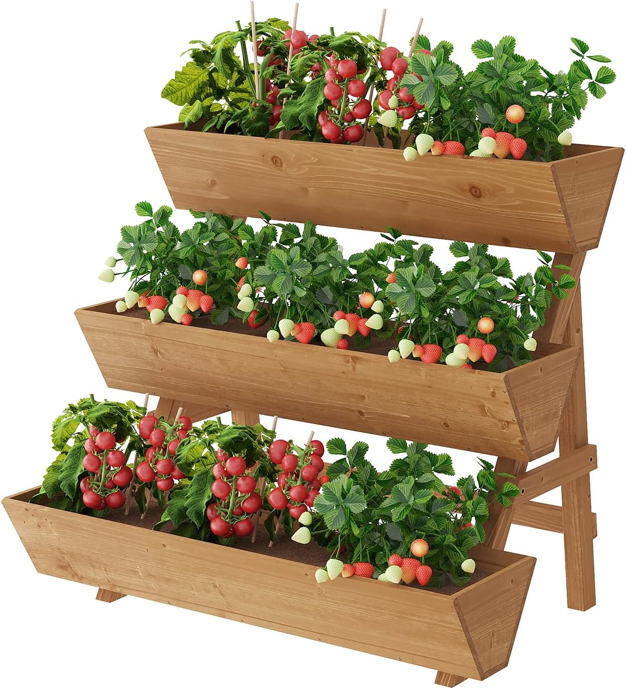 Raised Garden Bed - Jardinera Vertical de 3 Niveles con