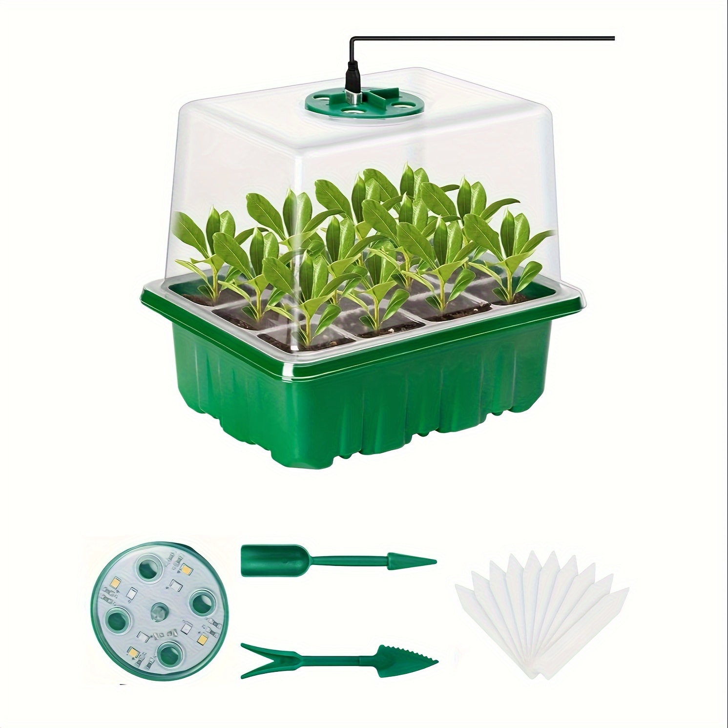 Grow Light Led - Kit de Inicio para Plántulas -