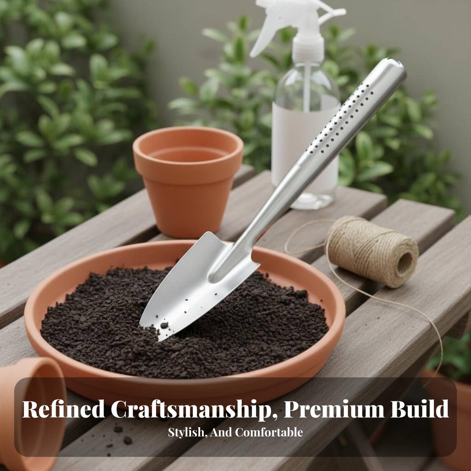 Trowel Garden Tools - Mini Paleta de Acero Inoxidable, Herramienta