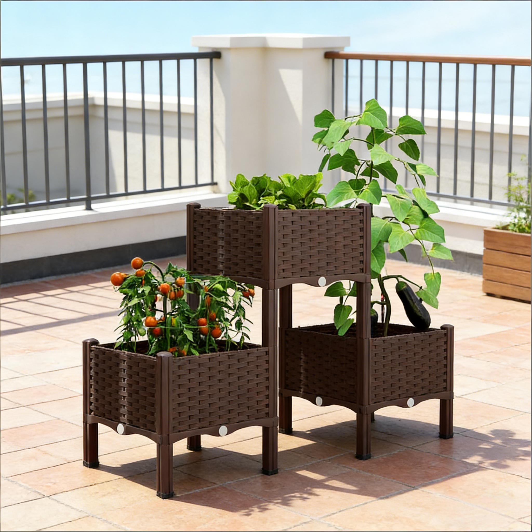 Raised Garden Bed - Jardineras Elevadas, Cama de Cultivo Elevada