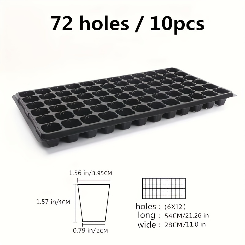 10, bandeja para vivero, bande - Seed Starter Tray reseña y precio