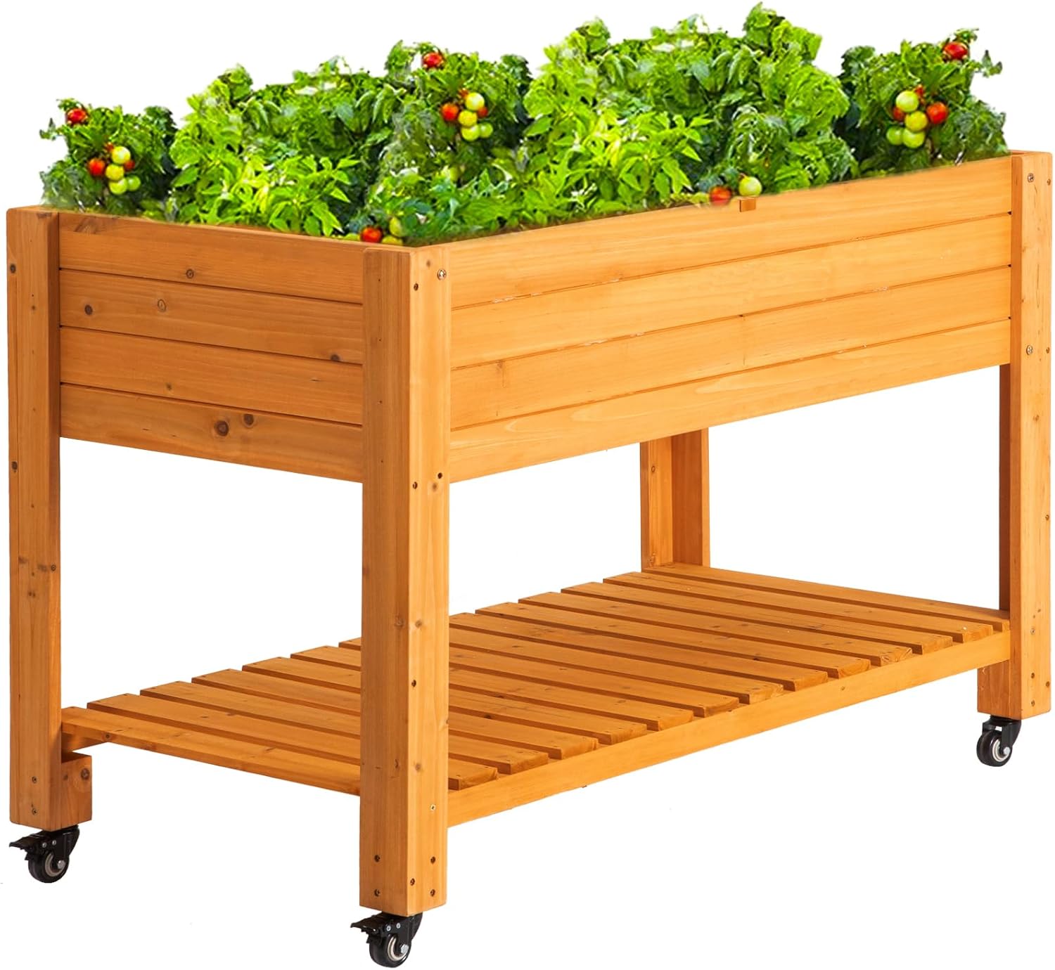 Jardinera Elevada Móvil de Mad - Raised Garden Bed reseña y precio