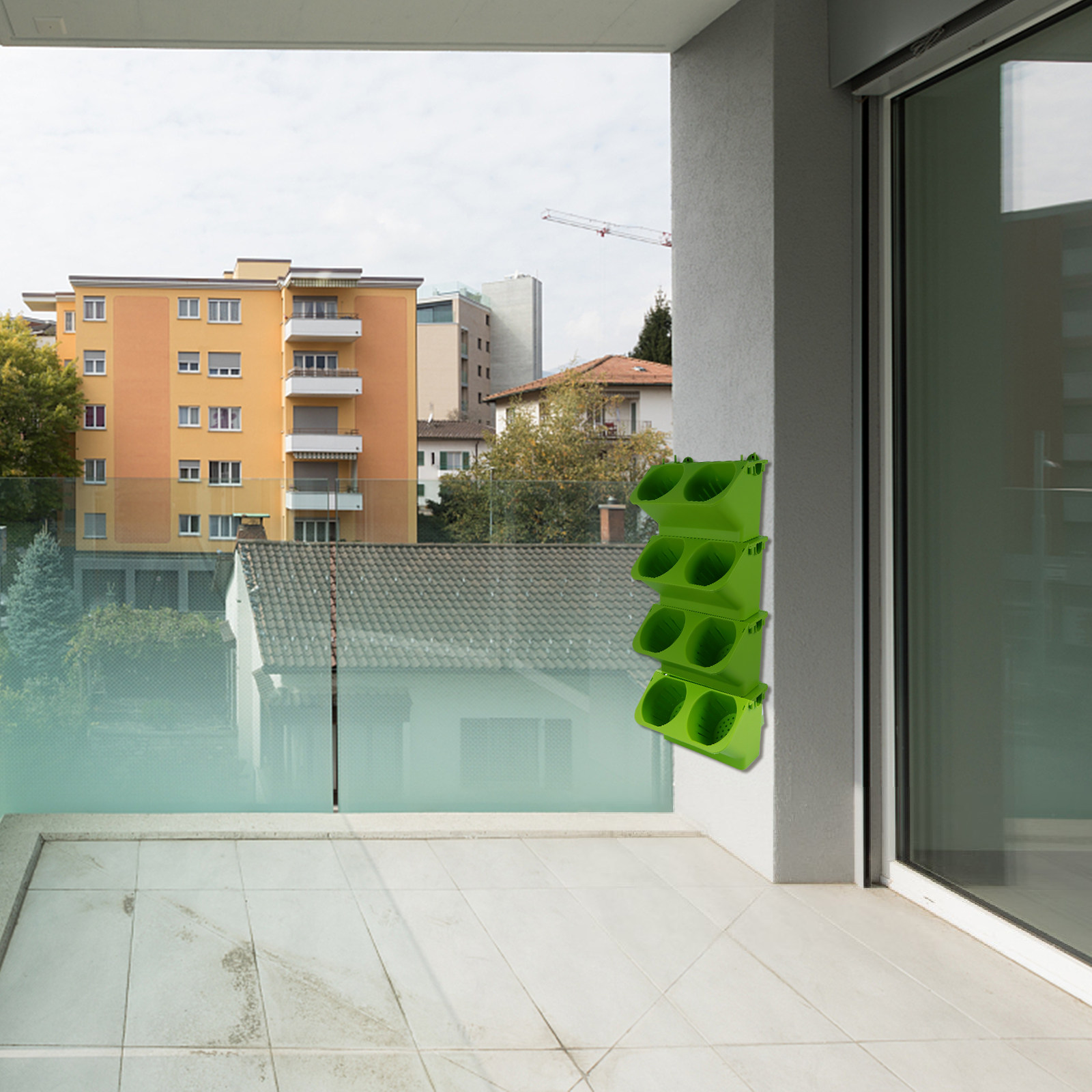 Juego de 4 Macetas Verticales  - Self Watering Planter reseña y precio