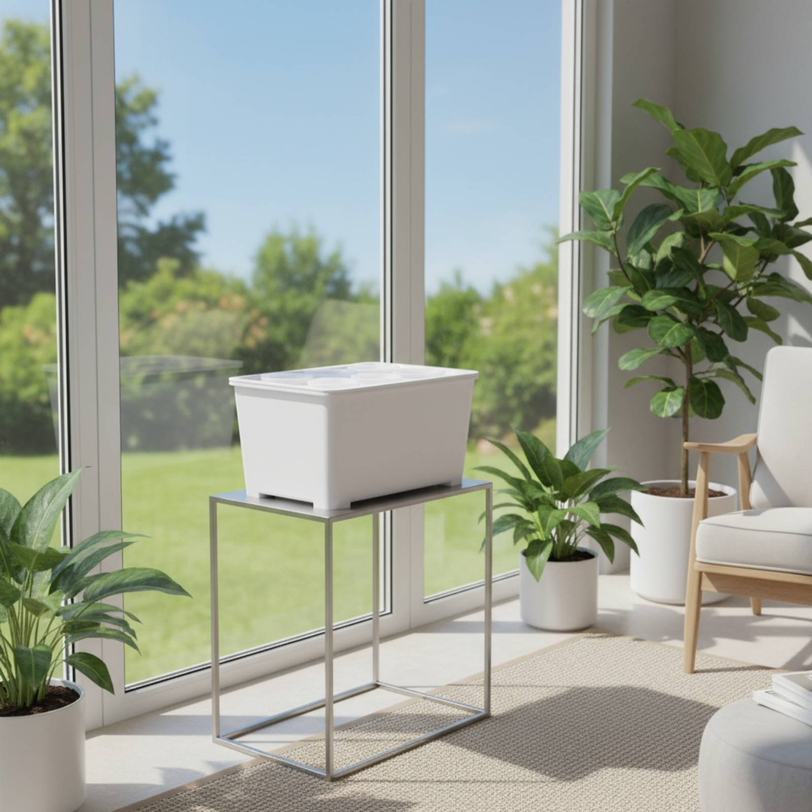 Caja de Cultivo Hidropónico, A - Hydroponic Kit reseña y precio