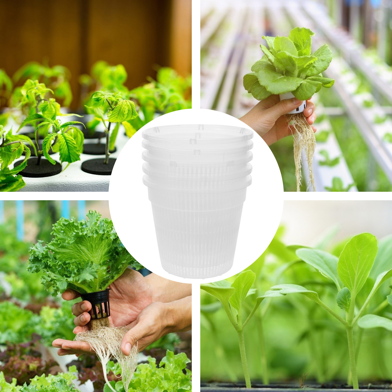 5 unidades de macetas de red p - Plant Pot reseña y precio