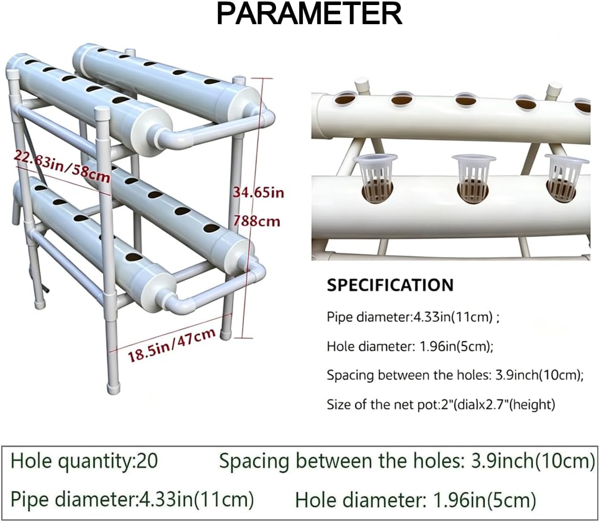 Sistema de Cultivo Hidropónico - Hydroponic Kit reseña y precio