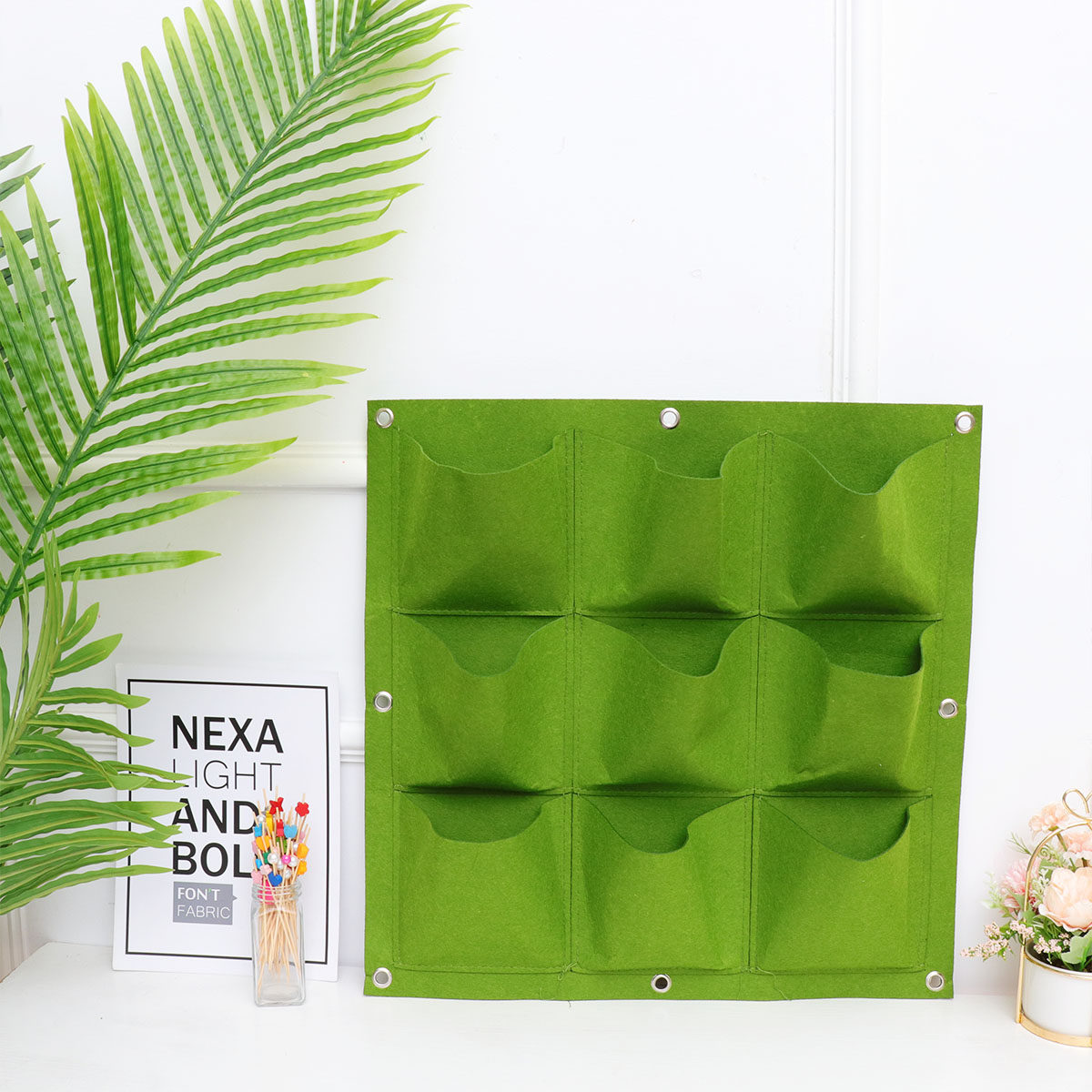 Bolsa de Pared para Plantas co - Indoor Herb Garden reseña y precio