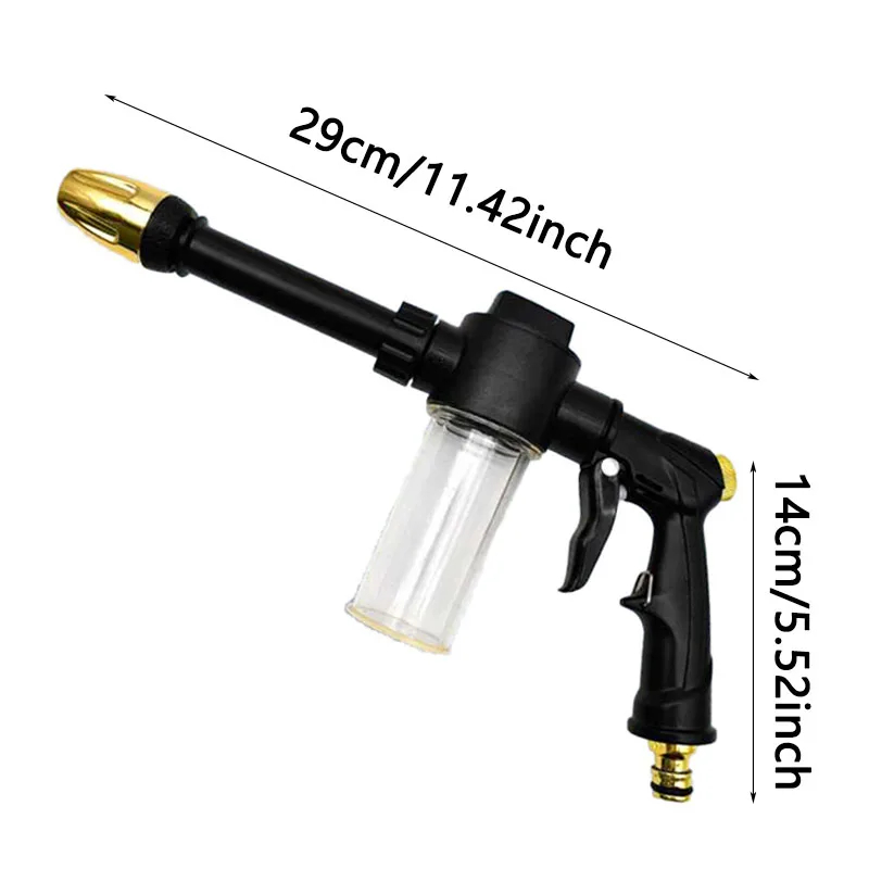 Pistola de agua de alta presió - Trowel Garden Tools reseña y precio