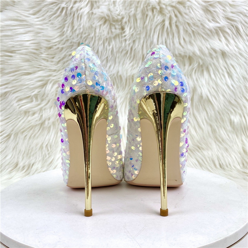 Tacones altos dorados de 12 cm - Vertical Planter reseña y precio