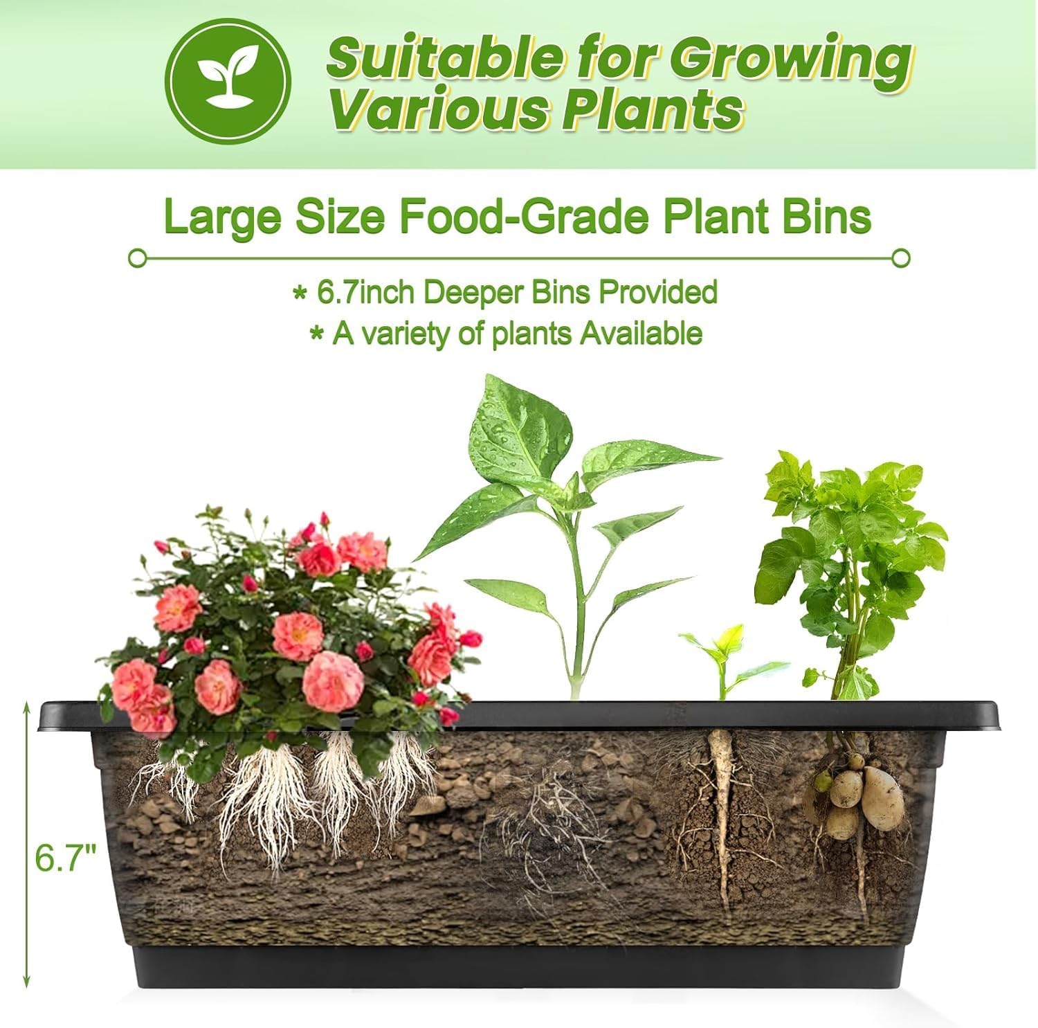 Jardinera vertical elevada con - Indoor Herb Garden reseña y precio