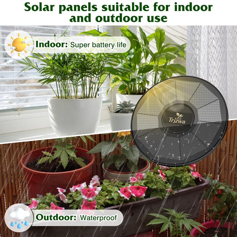 Equipo de riego solar, kit de  - Self Watering Planter reseña y precio