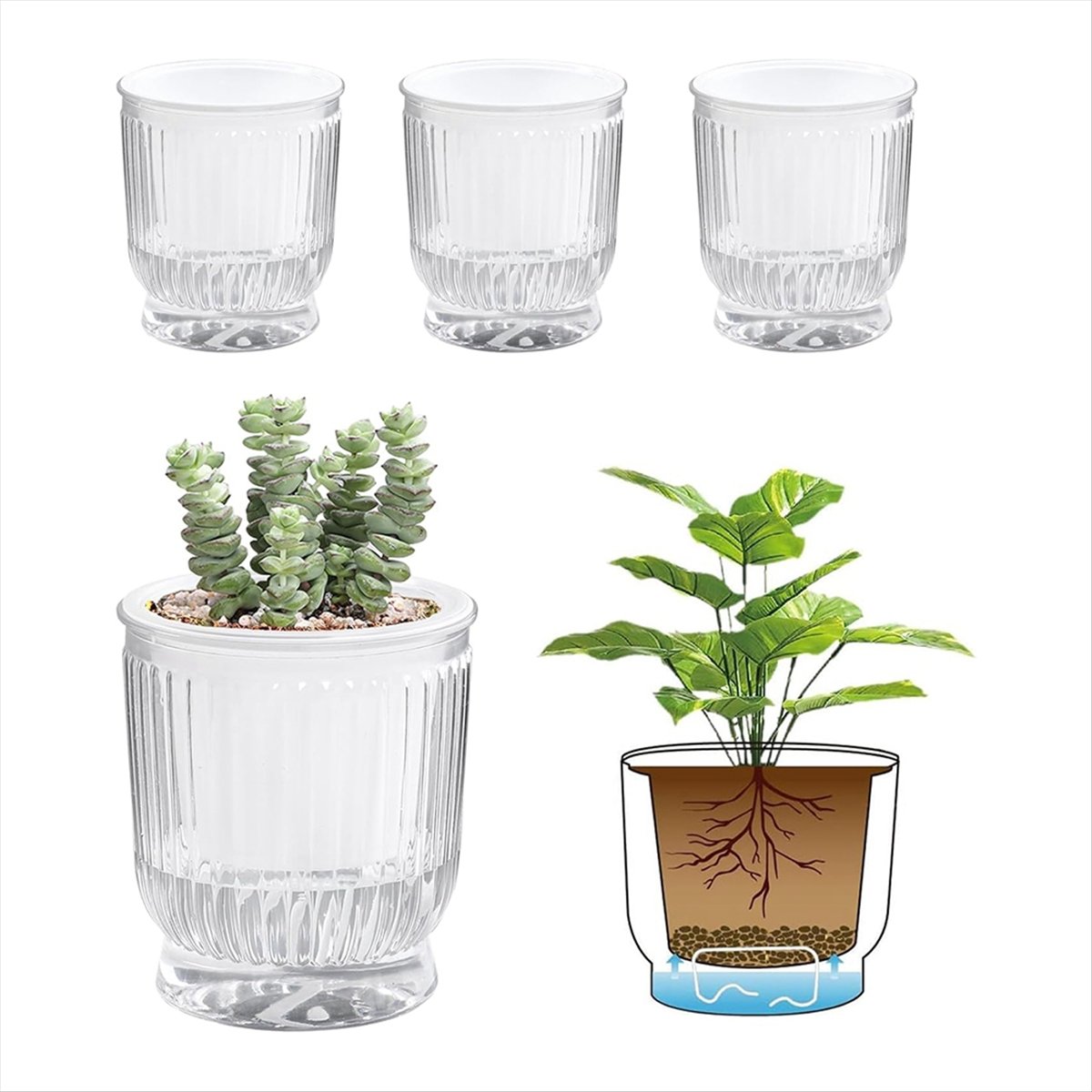Macetas con Autorriego, Maceta - Self Watering Planter reseña y precio