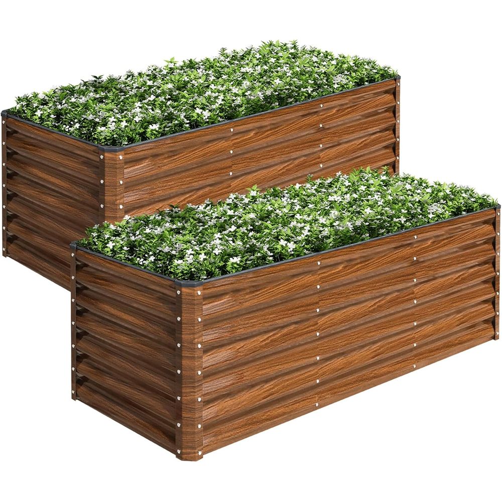 Kit de 2 Jardineras Elevadas G - Raised Garden Bed reseña y precio