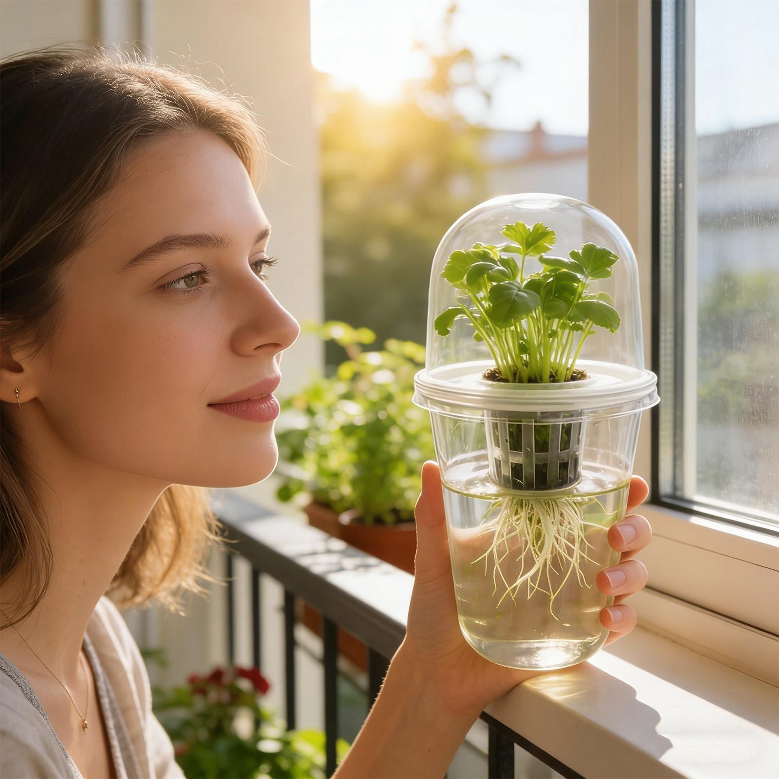 1-5 Vasos Transparentes para G - Seed Starter Tray reseña y precio