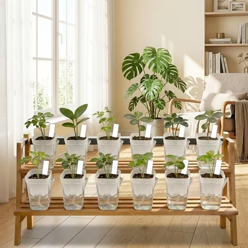 Paquete de 16/32 macetas autor - Self Watering Planter reseña y precio