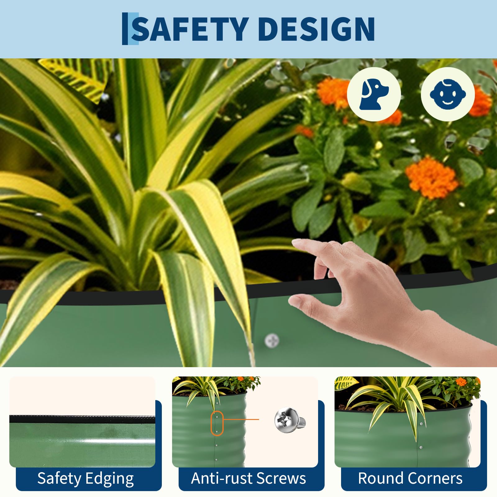 Jardinera Elevada Galvanizada  - Raised Garden Bed reseña y precio