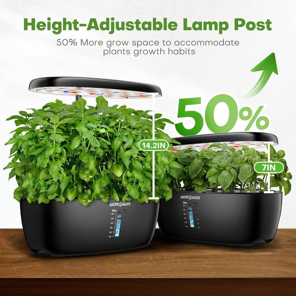 Jardín Hidropónico de 12 Macet - Hydroponic Kit reseña y precio