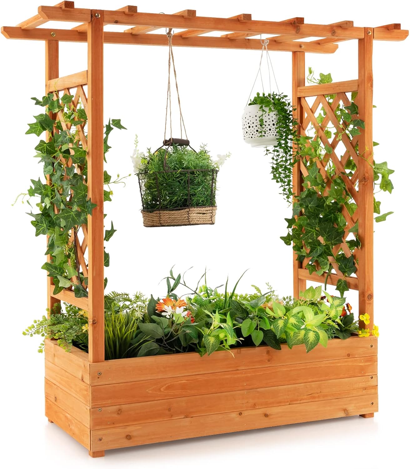 Jardinera Elevada de Madera co - Raised Garden Bed reseña y precio
