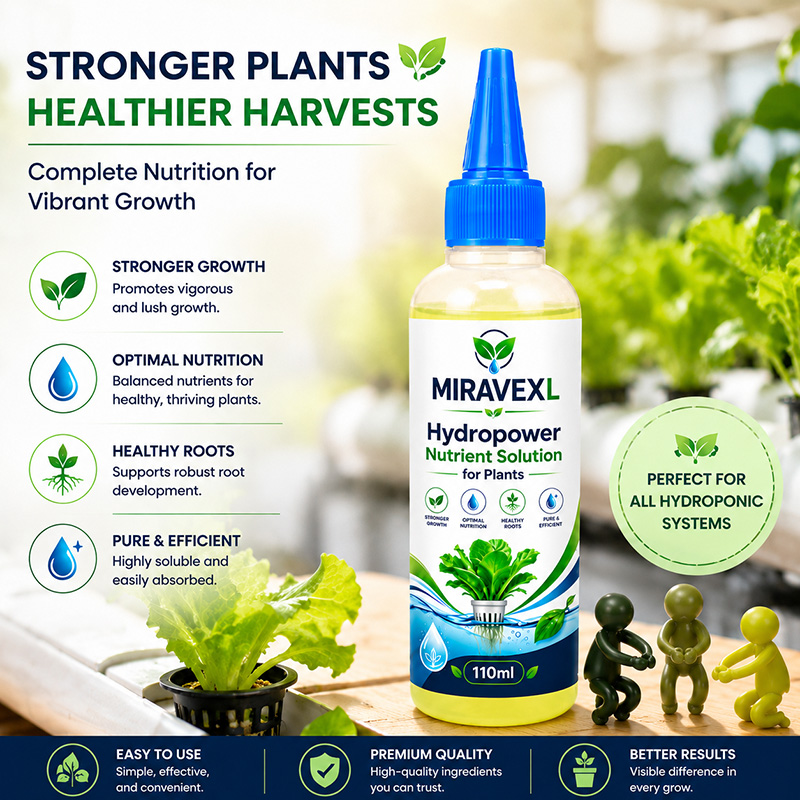 1 Set de Solución Nutritiva Hi - Hydroponic Kit reseña y precio