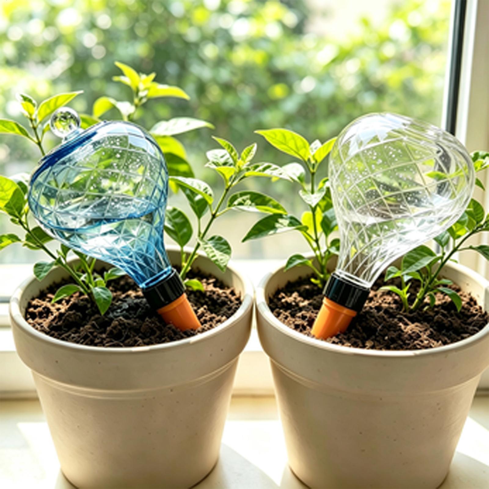Globos de riego automático par - Self Watering Planter reseña y precio