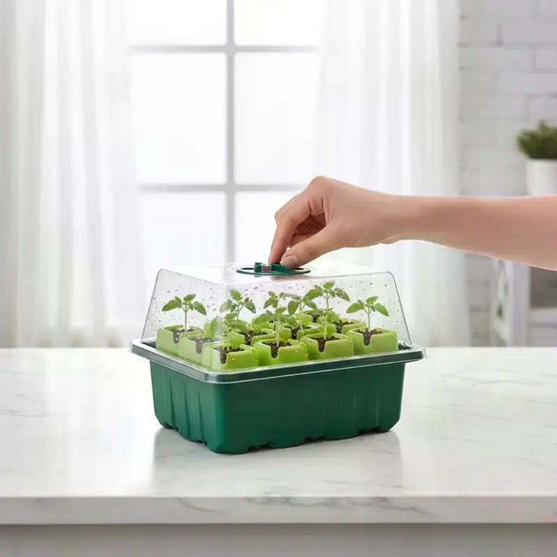 Bandeja de Germinación con Cúp - Seed Starter Tray reseña y precio