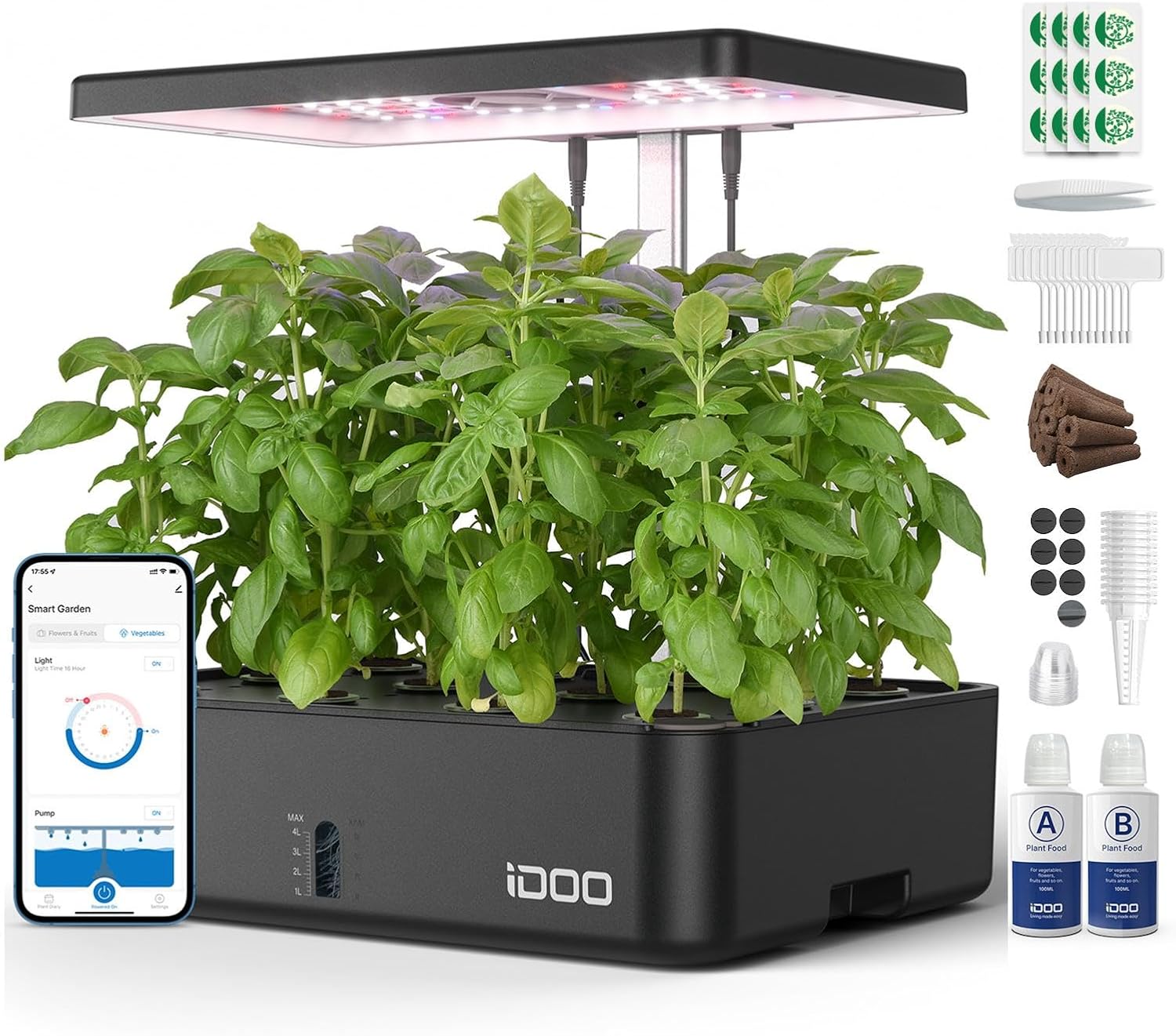 Sistema de Cultivo Hidropónico - Indoor Herb Garden reseña y precio