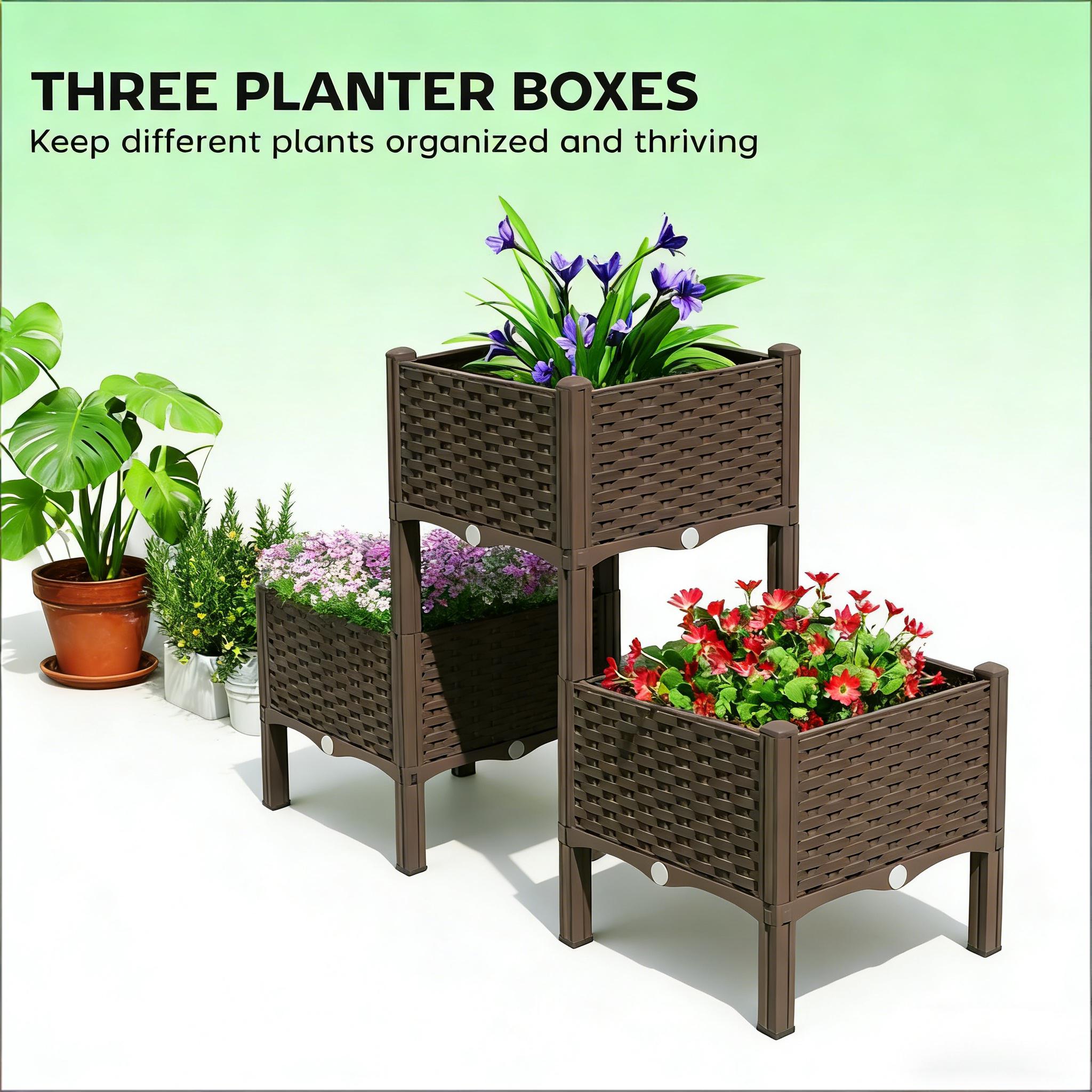 Jardineras Elevadas, Cama de C - Raised Garden Bed reseña y precio