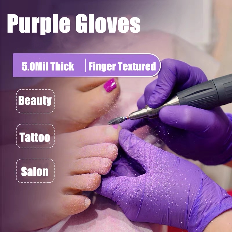 50/100 Uds guantes de nitrilo  - Garden Gloves reseña y precio