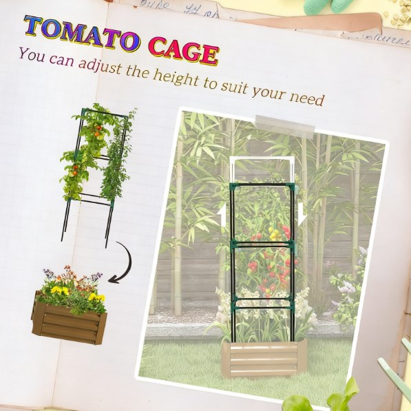 Jardinera Elevada, Jardinera G - Raised Garden Bed reseña y precio