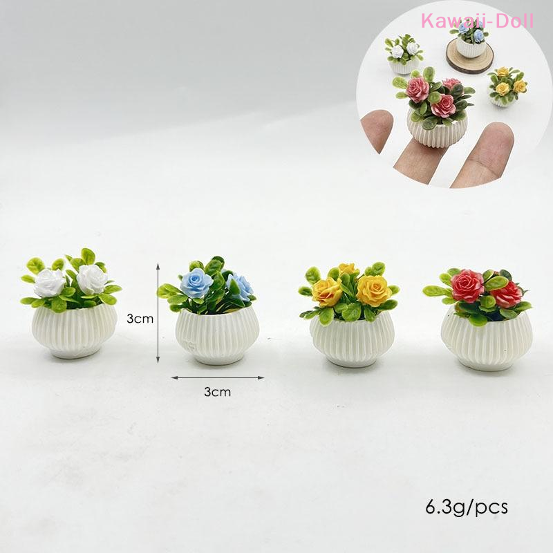 1 Pieza de Miniatura de Rosa e - Plant Pot reseña y precio