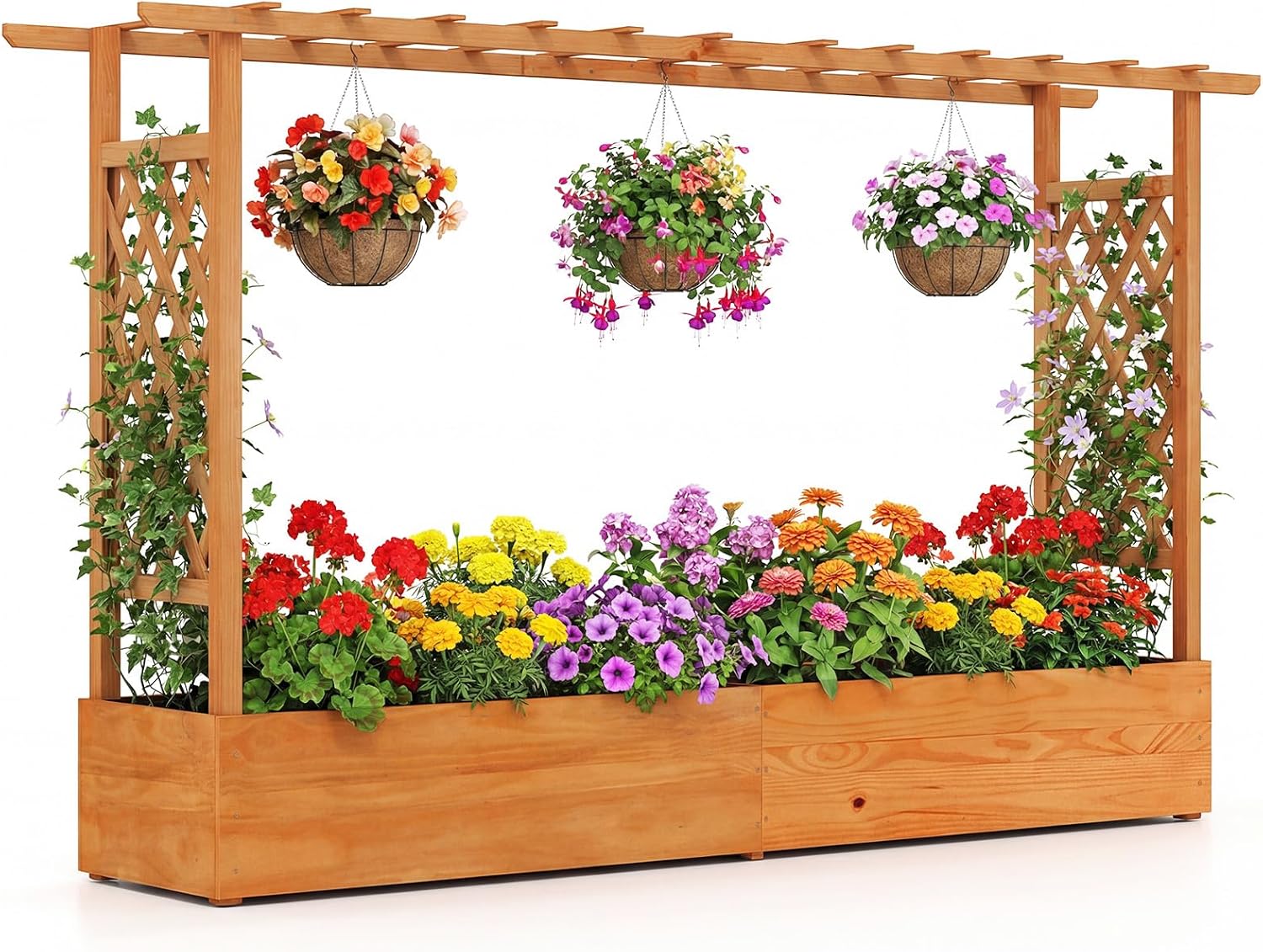 Jardinera Elevada para Patio E - Raised Garden Bed reseña y precio