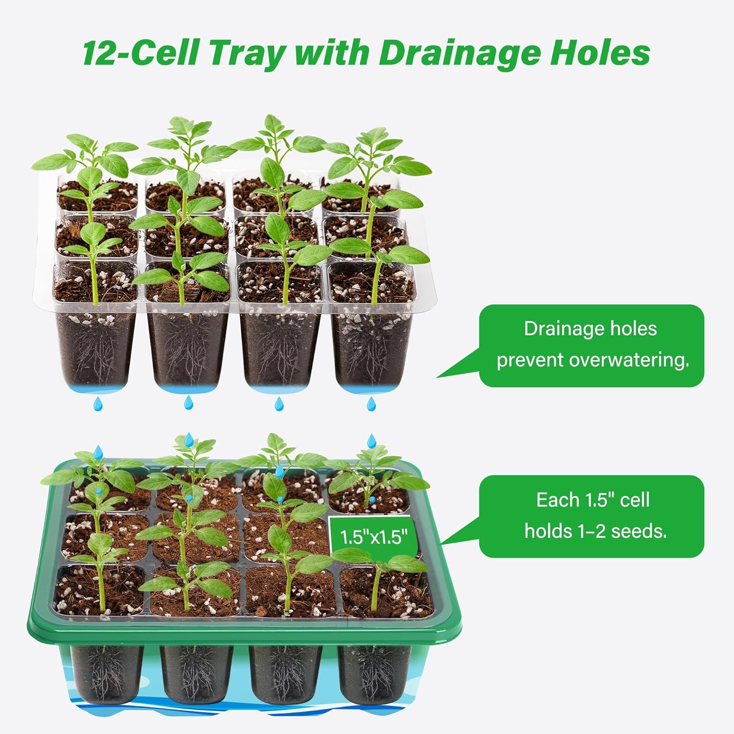Kit de Inicio para Cultivo de  - Seed Starter Tray reseña y precio