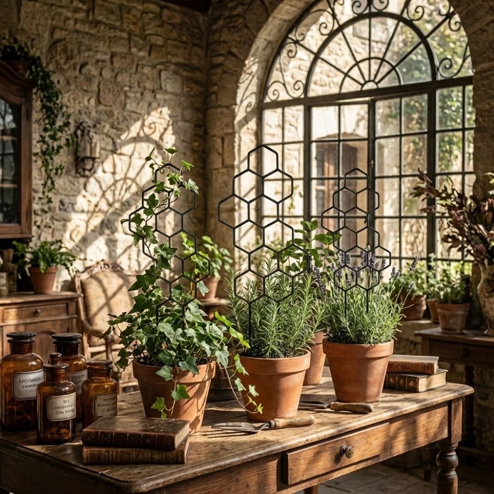 Soporte de Plástico Antioxidan - Indoor Herb Garden reseña y precio